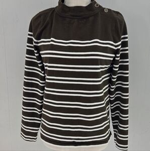 Talbots Brown Knit Top